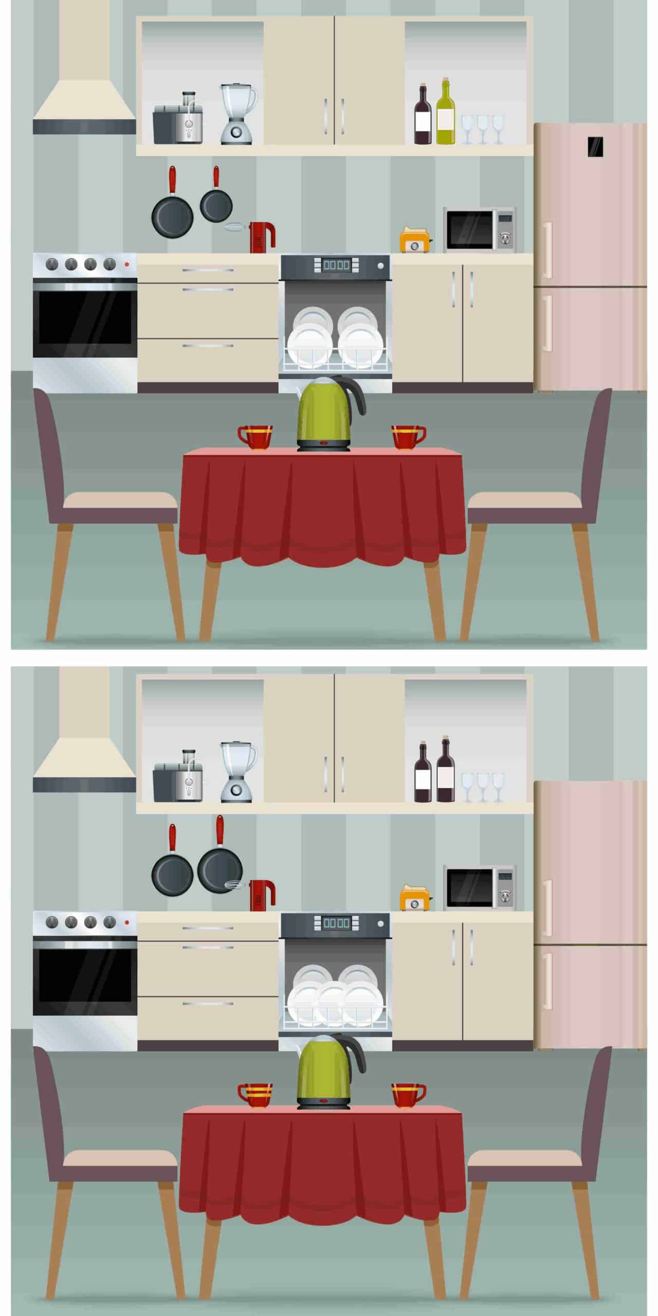 Sfida visiva: riesci a scovare le 5 differenze in meno di 8 secondi? Metti alla prova la tua attenzione e velocità!
